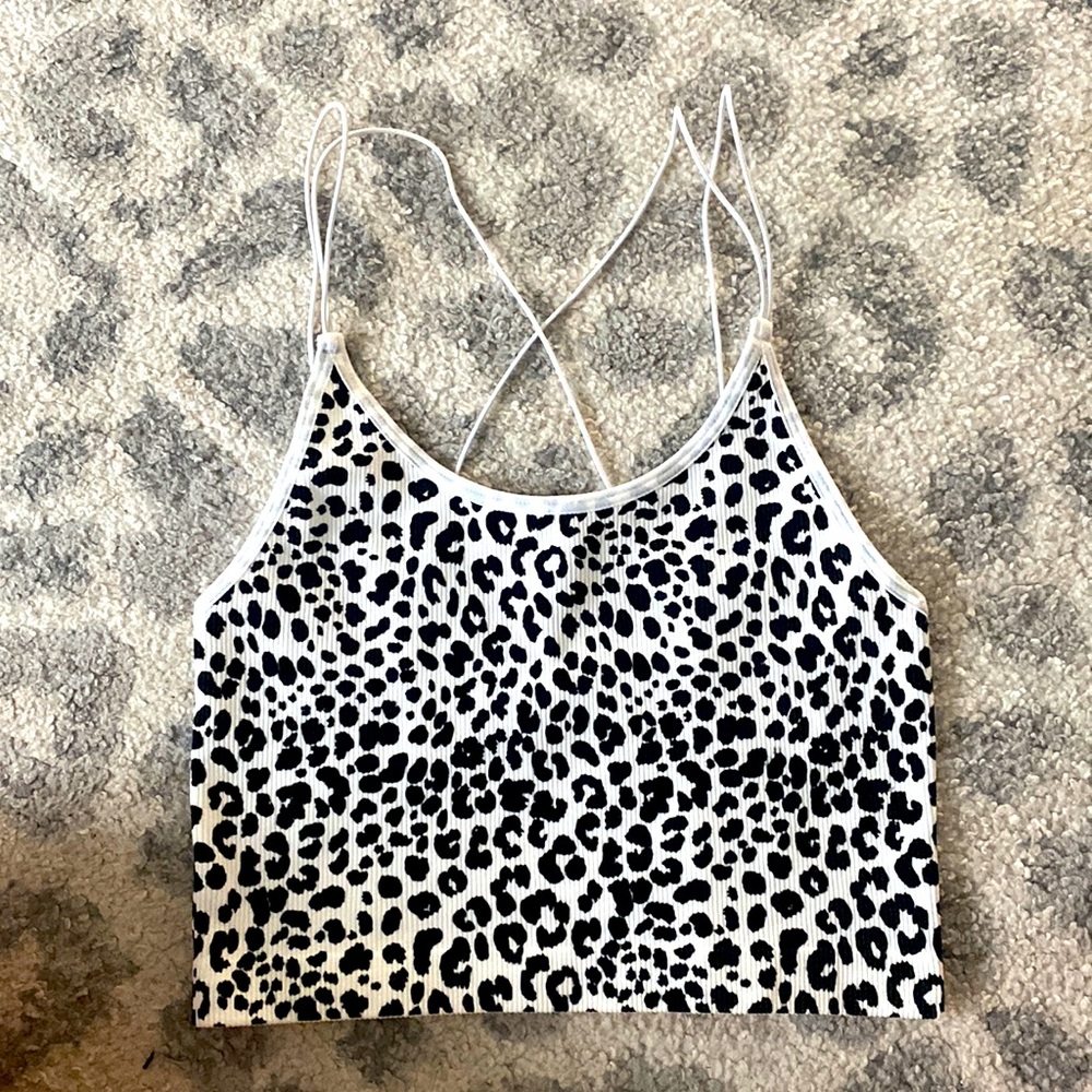 Tank top from Walmart, size Small but fits XS